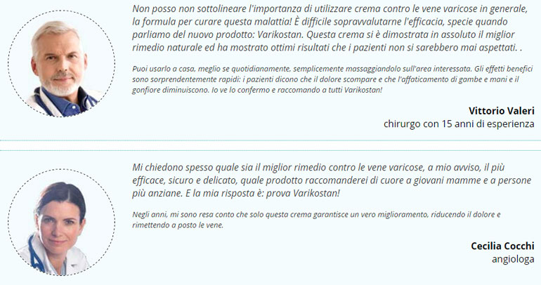 testimonianze varikostan