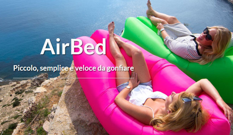 airbed il materassino gonfiabile indistruttibile e galleggiante