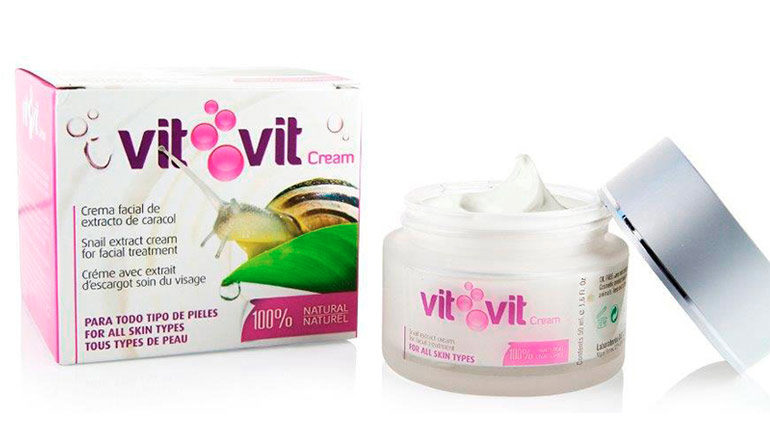 vitvit gel crema alla bava di lumaca