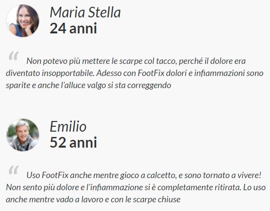 opinioni su footfix